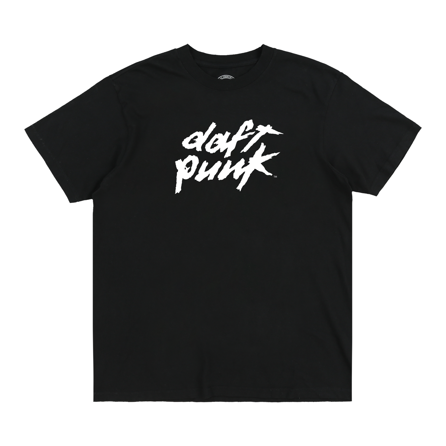 Black Daft Punk Logo Tee
