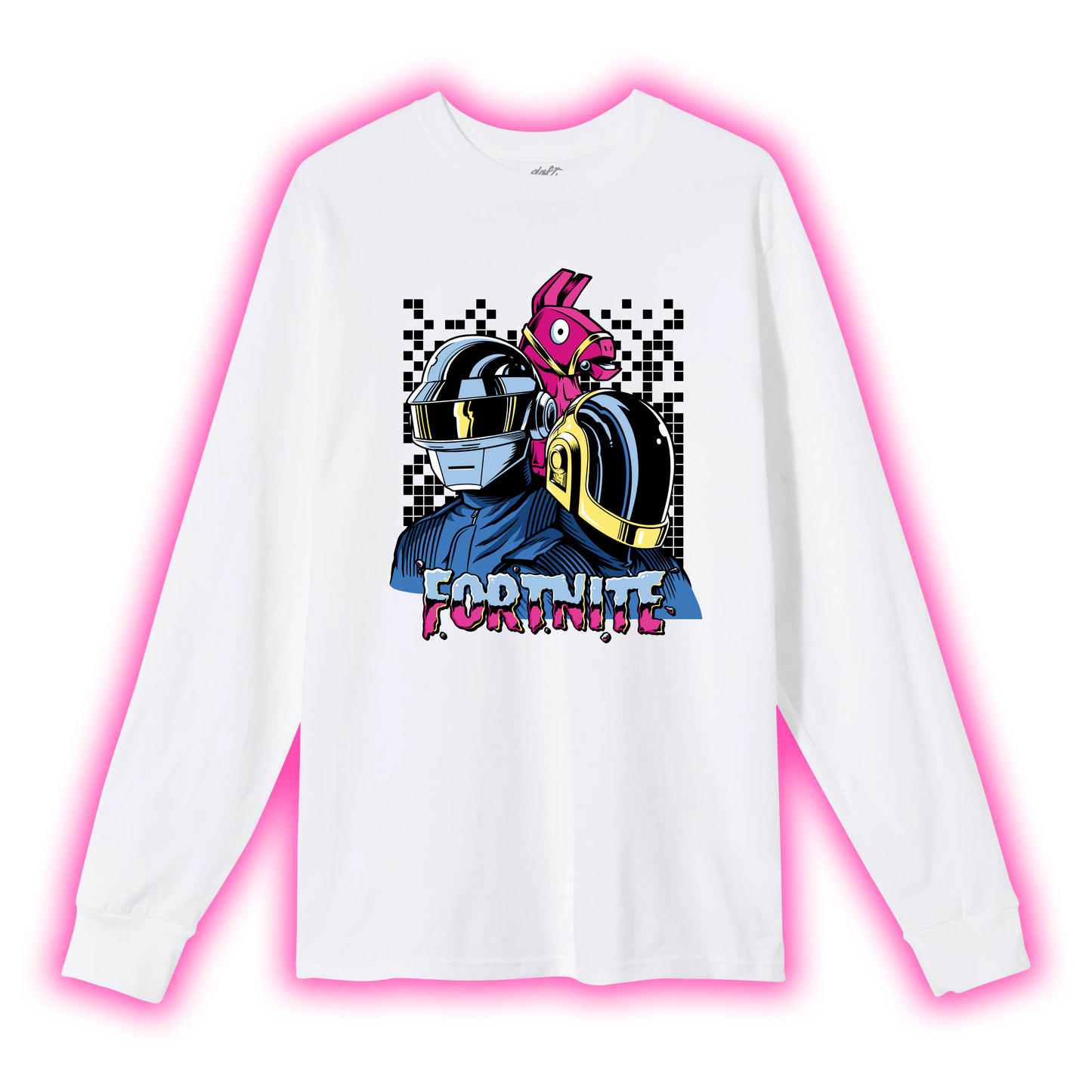 Fortnite x Daft Punk Long Sleeve Tee