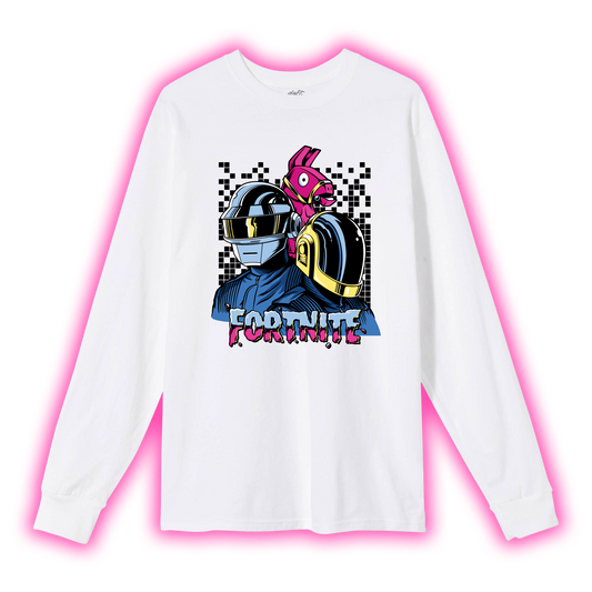 Fortnite x Daft Punk Long Sleeve Tee