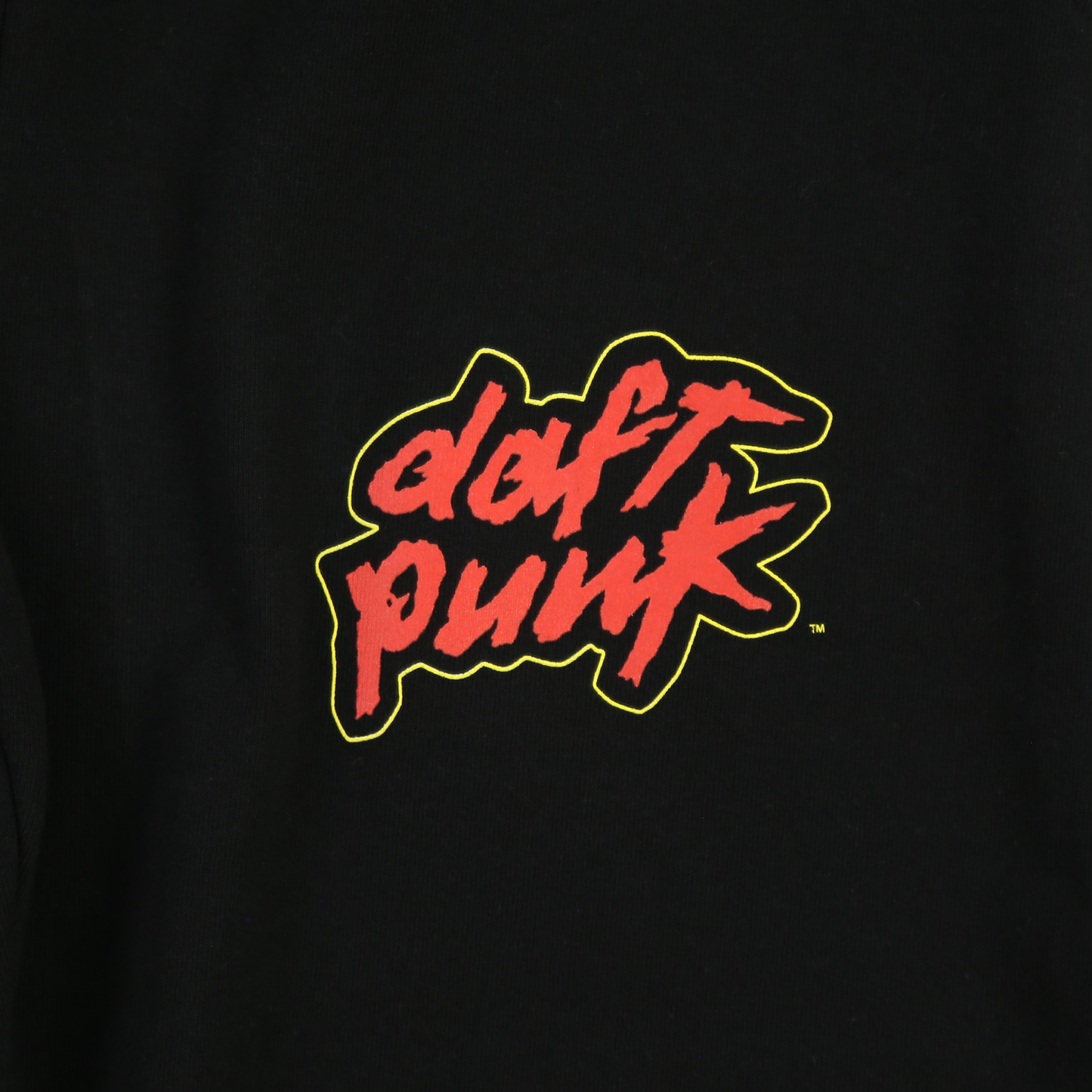 Classic Daft Punk Logo Black Tee