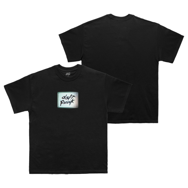 Human After All Black T-Shirt – Daft Punk Official Merchandise