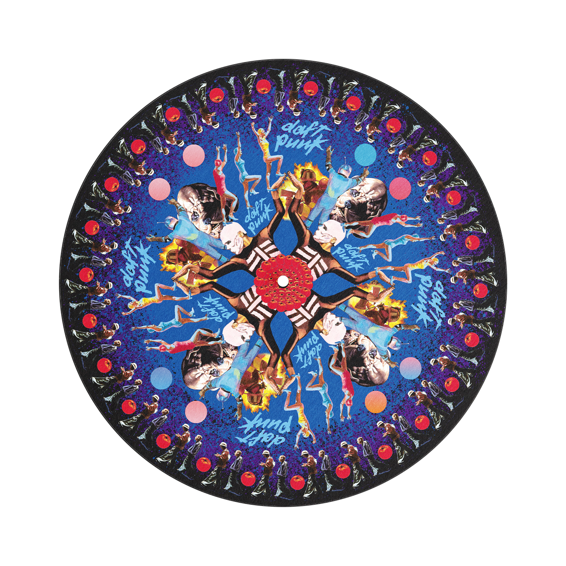 DJ機材 SLIPMATS Cisco Funky Dynamite Flash D.A.F.T. Slipmat – Daft Punk Official Merchandise