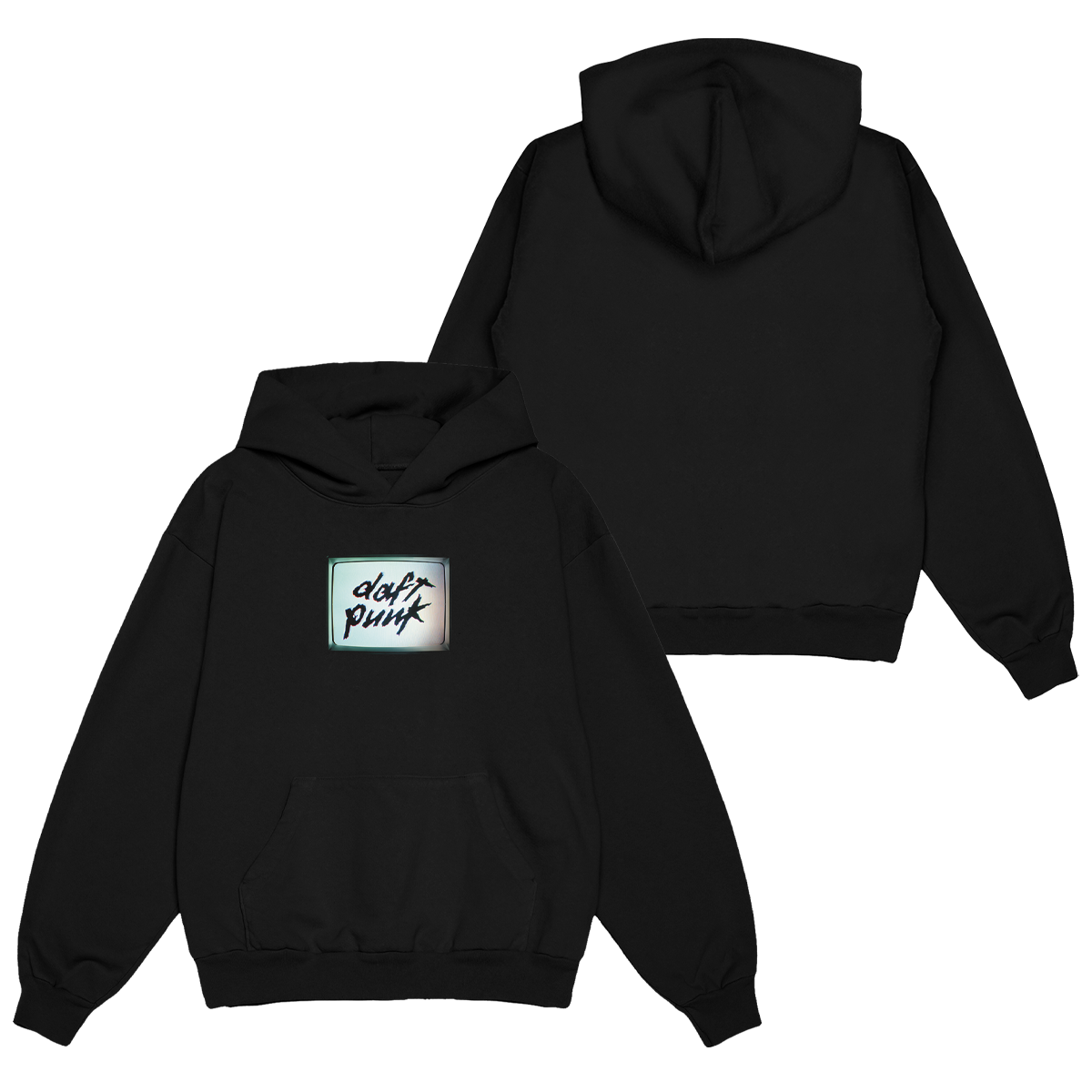 Human After All Black Hoodie