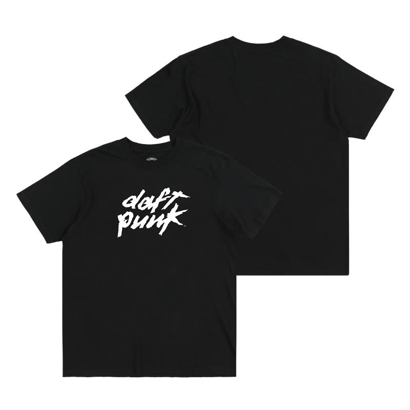 Black Daft Punk Logo Tee