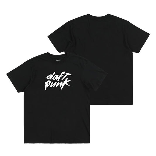 Black Daft Punk Logo Tee