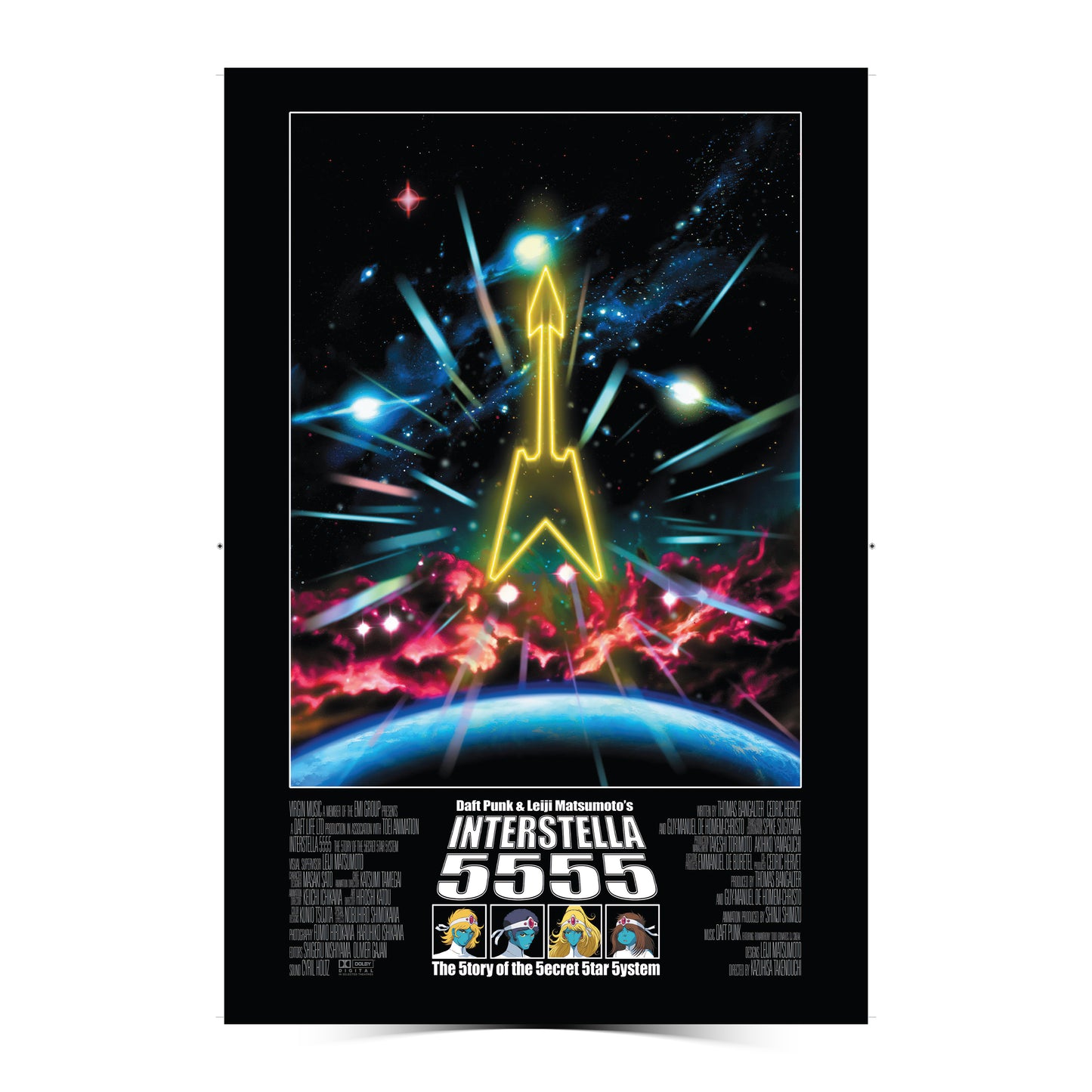 Interstella 5555 Poster