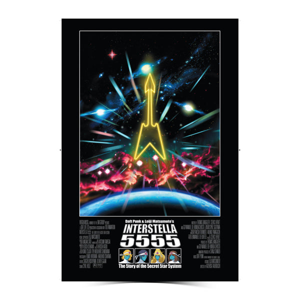 Interstella 5555 Poster – Daft Punk Official Merchandise